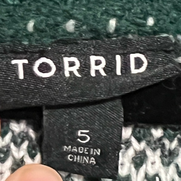 Torrid Vegan Cashmere Boyfriend Cardigan Sweater NWOT - Picture 6 of 6